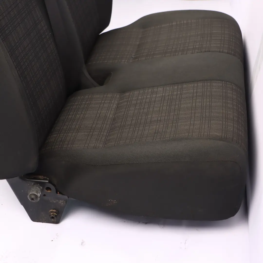 Front Seat Mercedes W906 Passenger Double Seat Left N/S Cloth Fabric Black Tunja