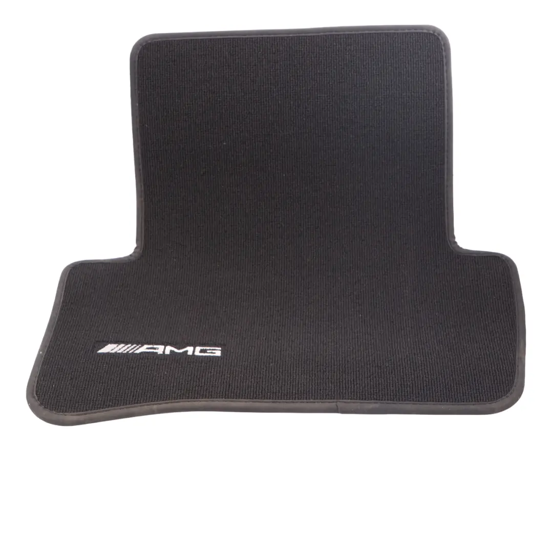 Mercedes W204 Floor Mats Set AMG Interior Rear Covers Black A2046800448