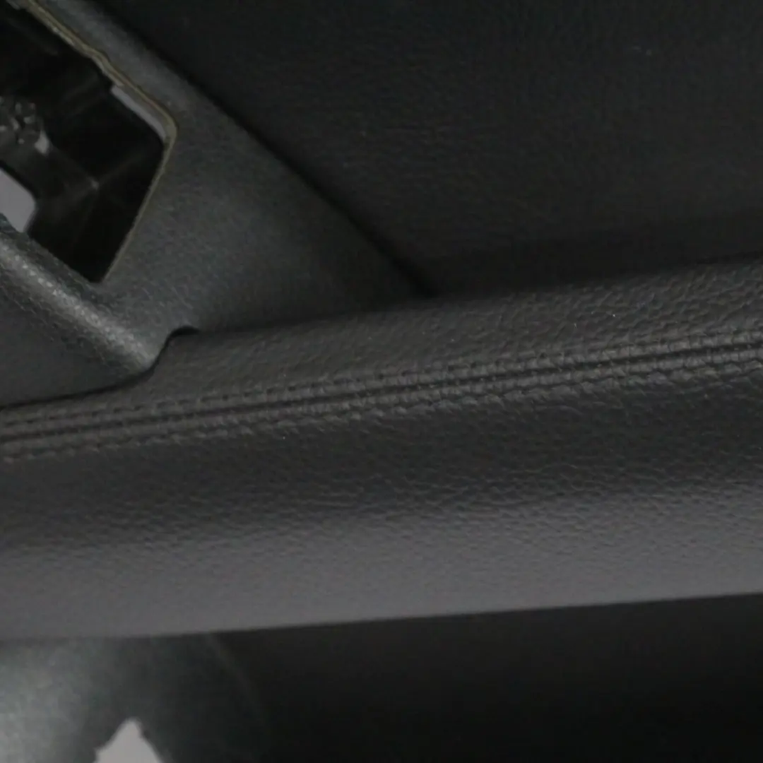 Mercedes W204 Front Right O/S Door Card Trim Panel Leather Black A2047209462