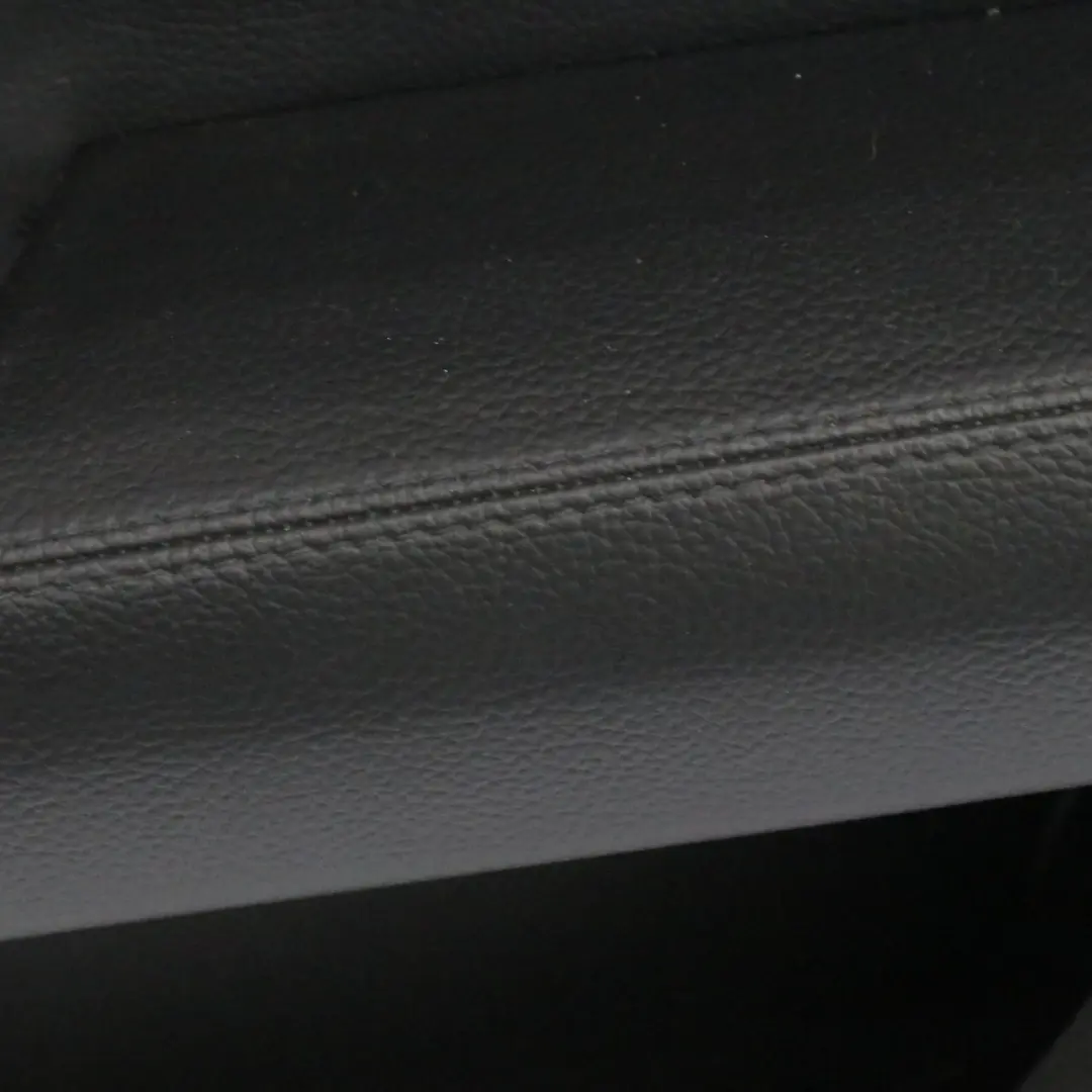 Mercedes W204 Front Right O/S Door Card Trim Panel Leather Black A2047209462