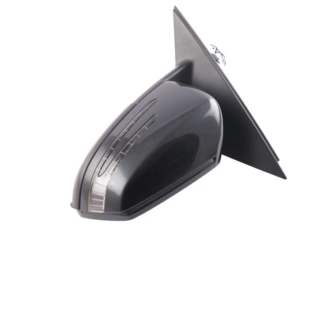 Mercedes W204 Wing Mirror Power Fold Auto Dimming Left N/S Magnetite Black - 183