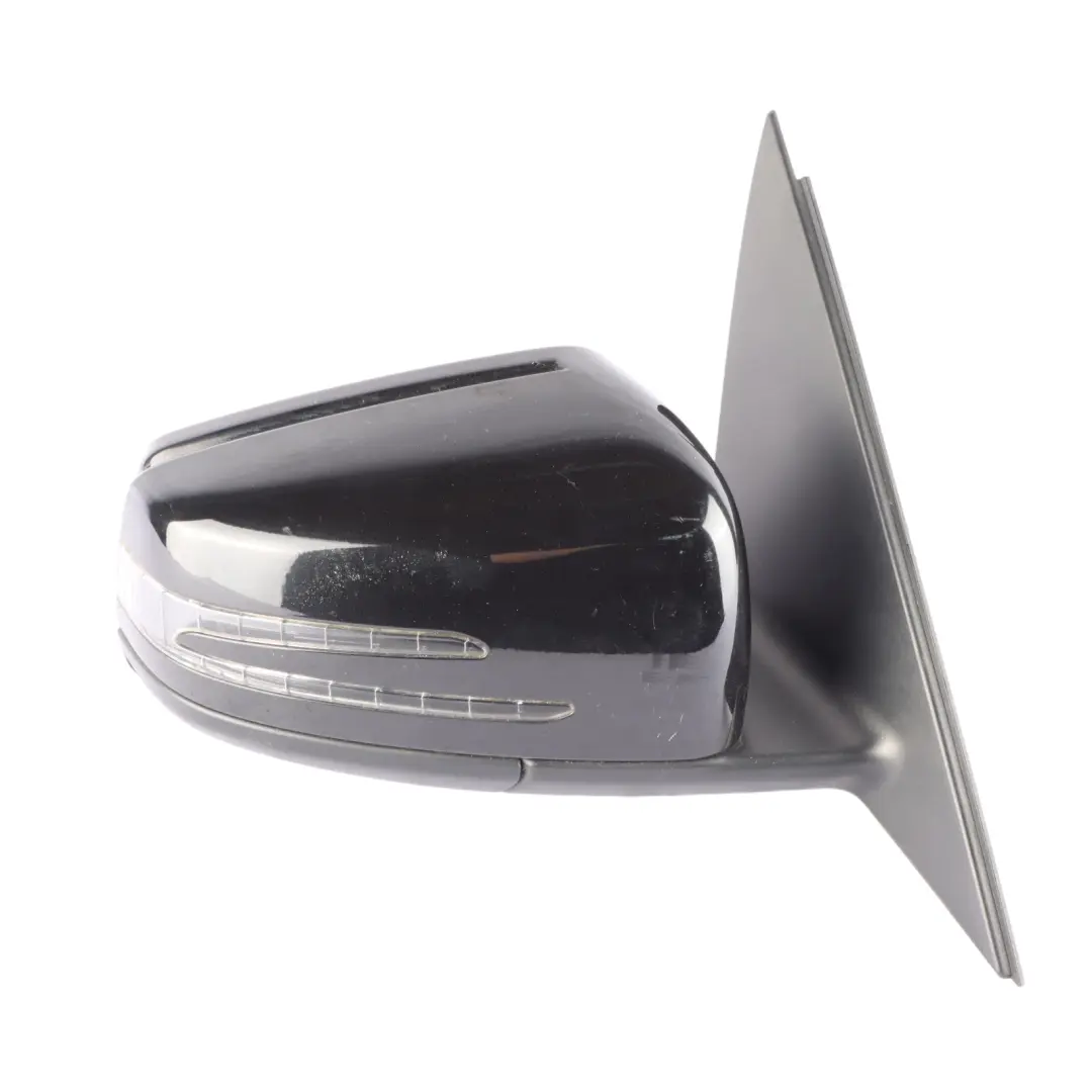 Mercedes W204 Wing Mirror Electric Outside Door Right O/S Obsidian Black - 197