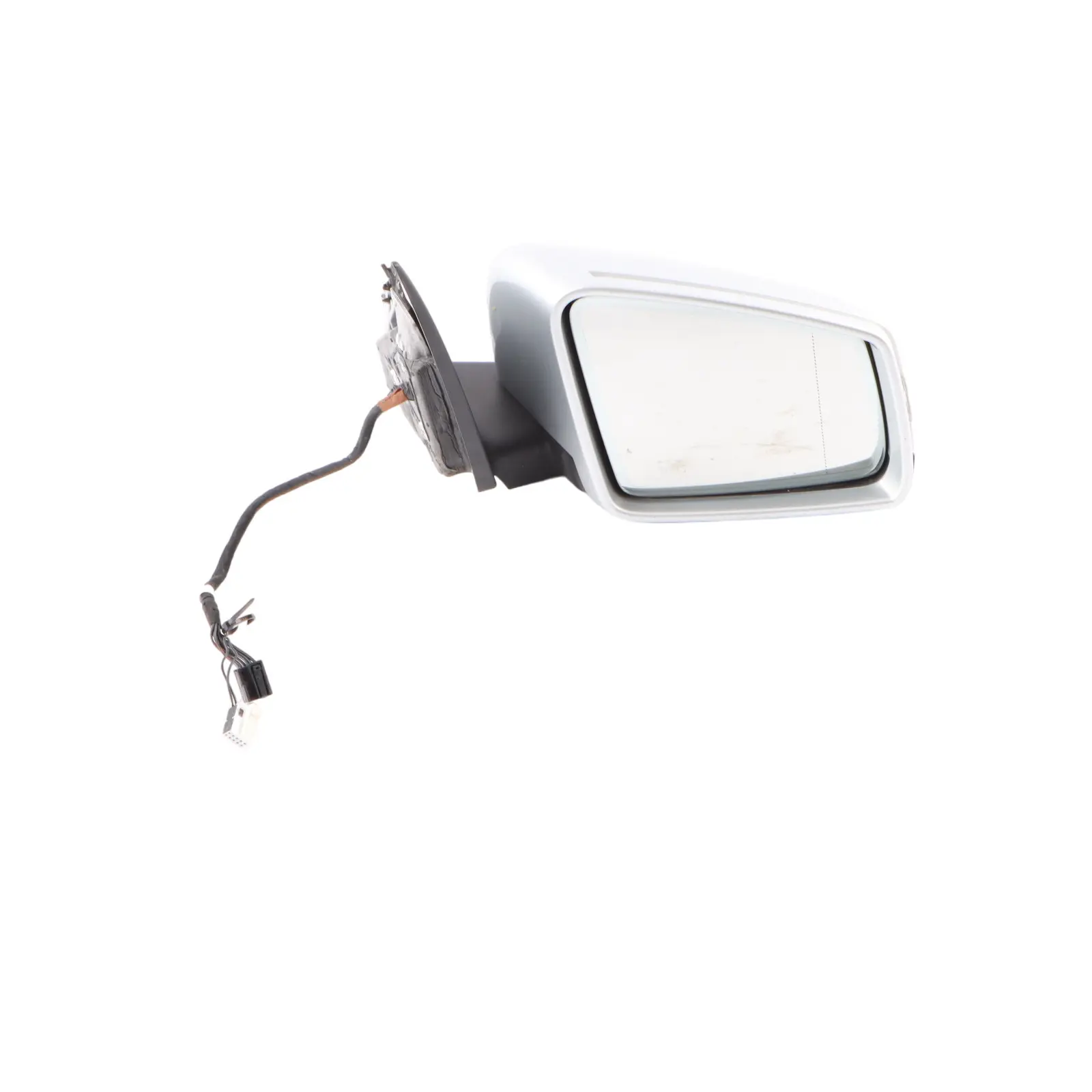 Mercedes W204 Wing Mirror Door Right O/S Power Fold Auto Dip Iridium Silver 775