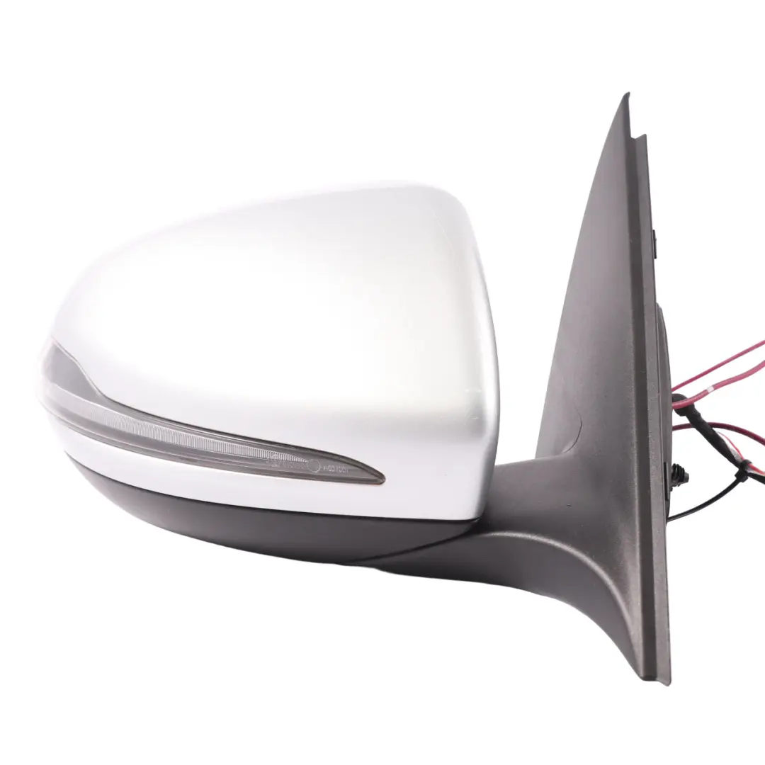 Mercedes W205 Wing Mirror Door Right O/S Outside Iridium Silver Metallic - 775