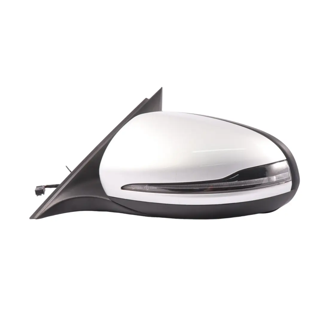 Mercedes W205 Wing Mirror Door Left N/S Outside Iridium Silver Metallic - 775