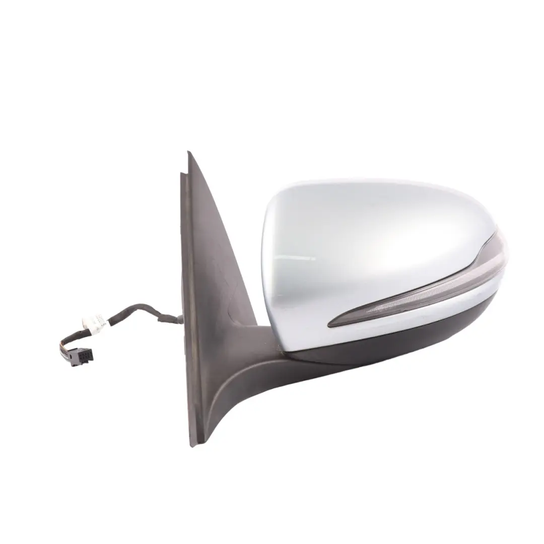 Mercedes W205 Wing Mirror Door Left N/S Outside Iridium Silver Metallic - 775