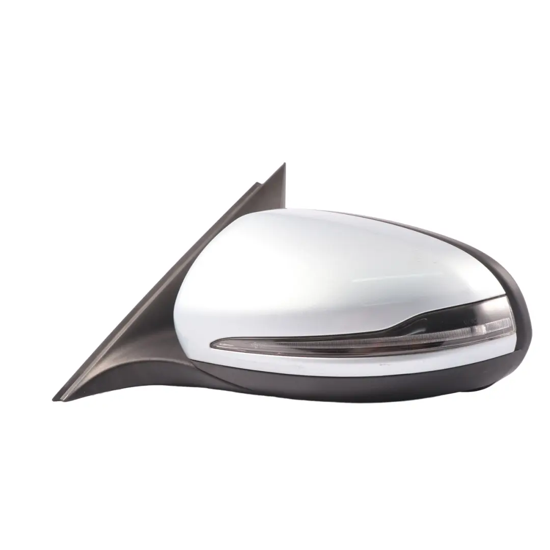 Mercedes W205 Wing Mirror Door Left N/S Outside Iridium Silver Metallic - 775