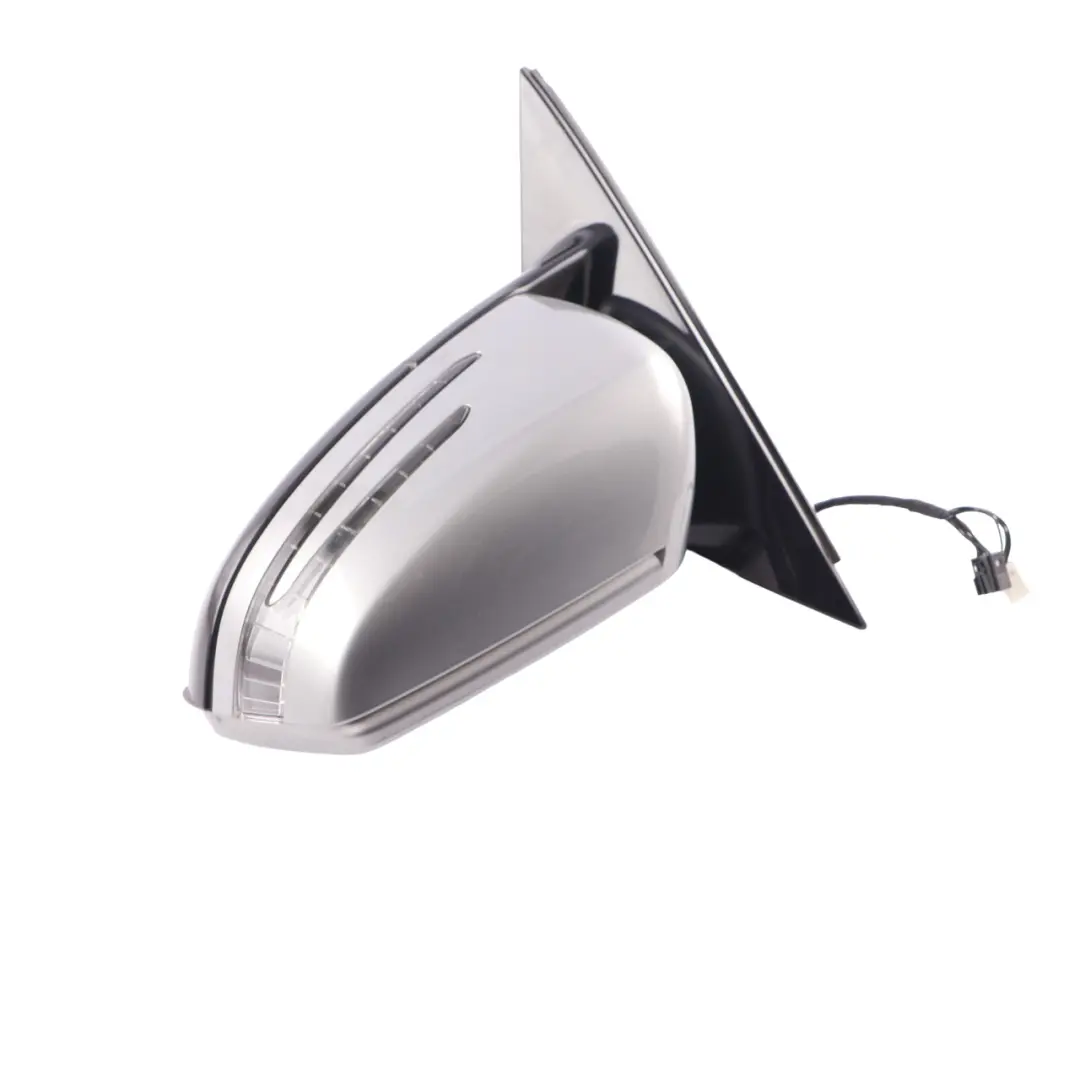 Mercedes W212 Wing Mirror Door Left Outside N/S Palladium Silver Metallic 792