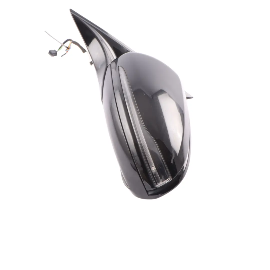 Mercedes W213 Wing Mirror Outside Door Left N/S Obsidian Black - 197