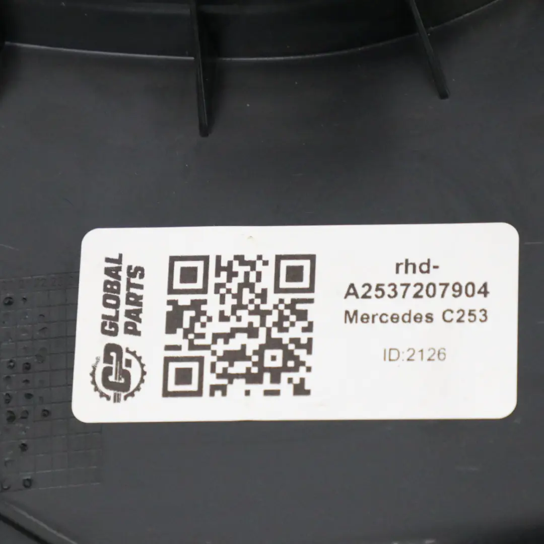 Mercedes C253 Door Card Trim Panel Front Right O/S Panel Black A2537207904