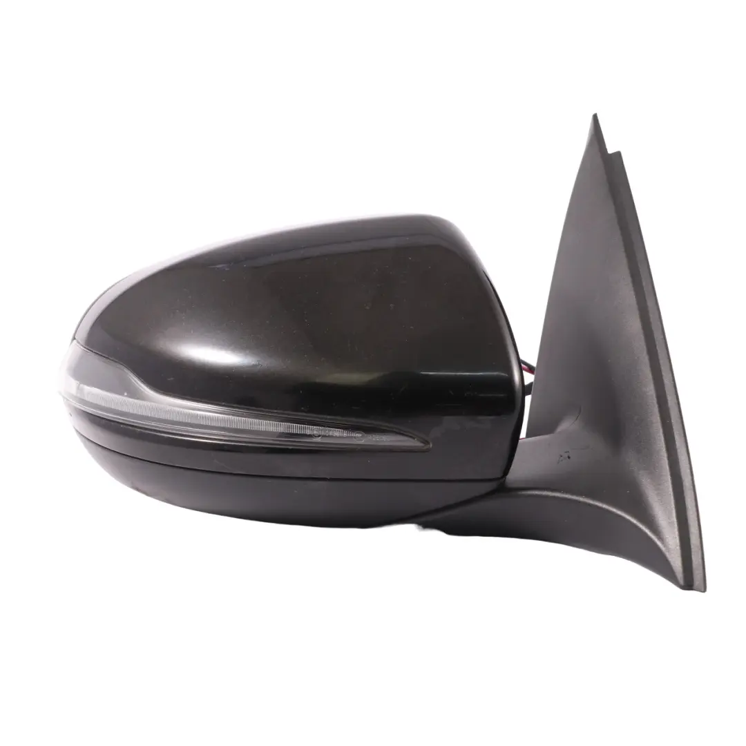 Mercedes X253 Wing Mirror Door Right O/S Outside Obsidian Black Metallic - 197