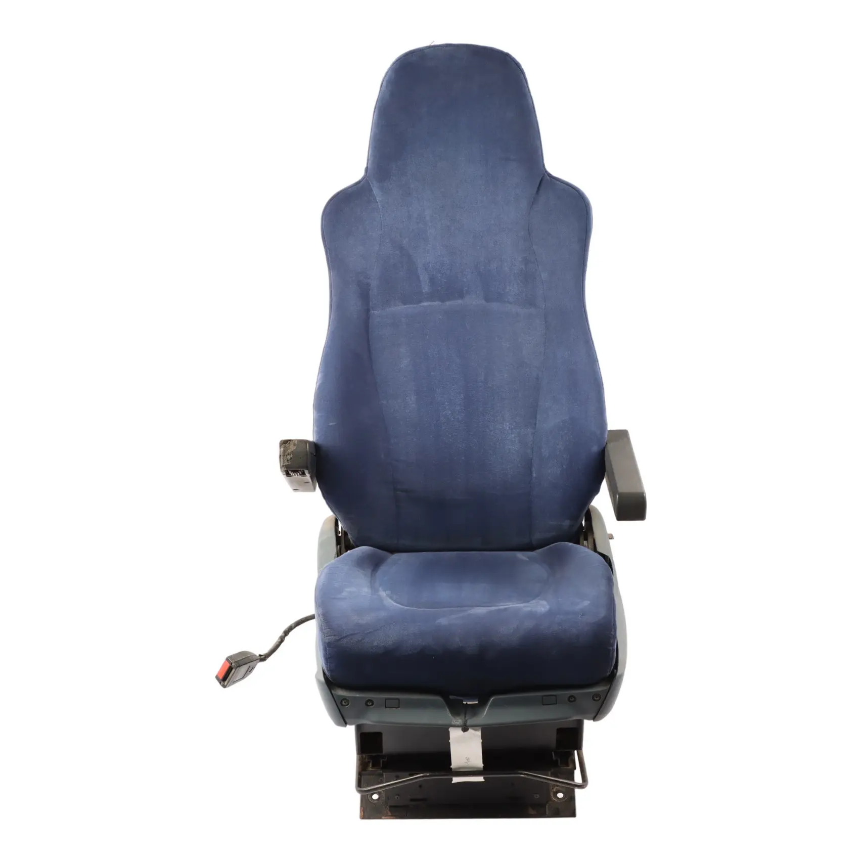 DAF 85CF Front Left Seat N/S Passenger Interior Blue Cloth Fabric