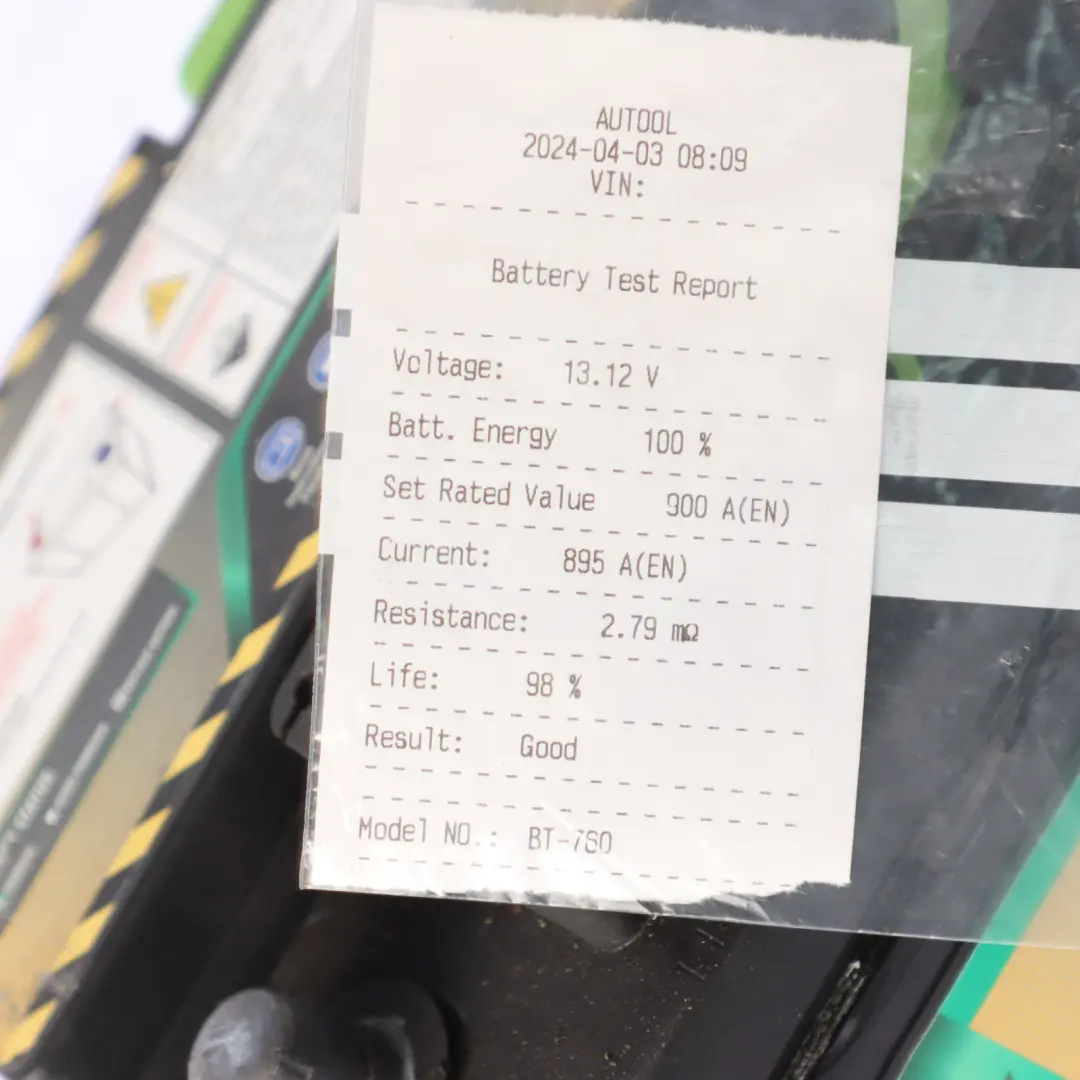 Snappy High Performance Accumulator Battery 100Ah 900A
