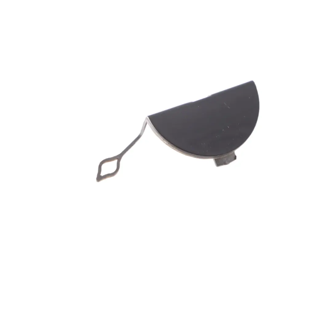 Mini R50 R53 Tapa parachoques trasero Flap Towing Eye Cover Negro - 668