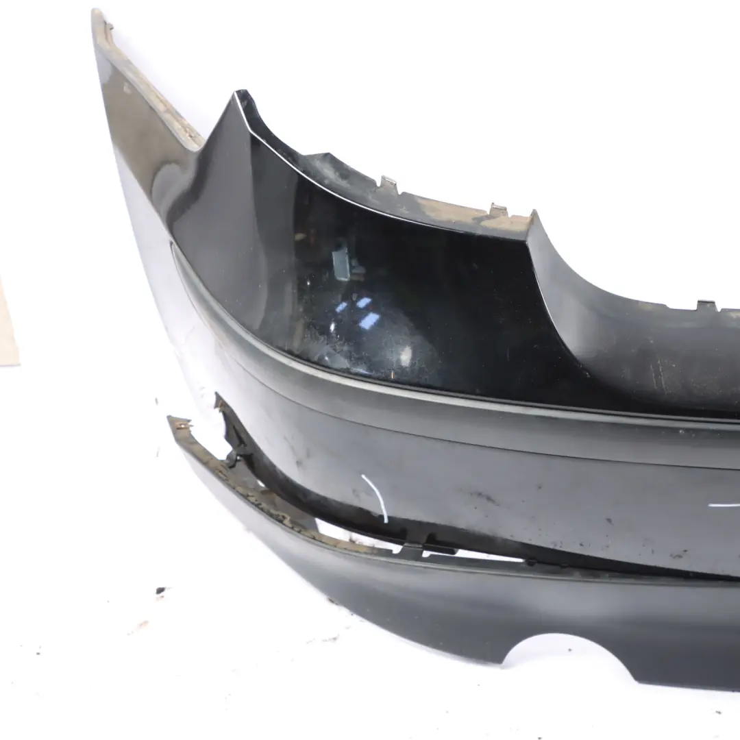 BMW E87 Rear Bumper Trim Panel Covering Schwarz 2 Black - 668