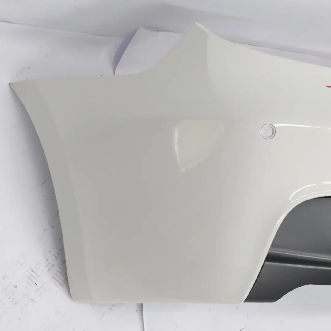 BMW E81 E87 LCI M Sport Rear Bumper Trim Panel PDC Alpinweiss White - 300