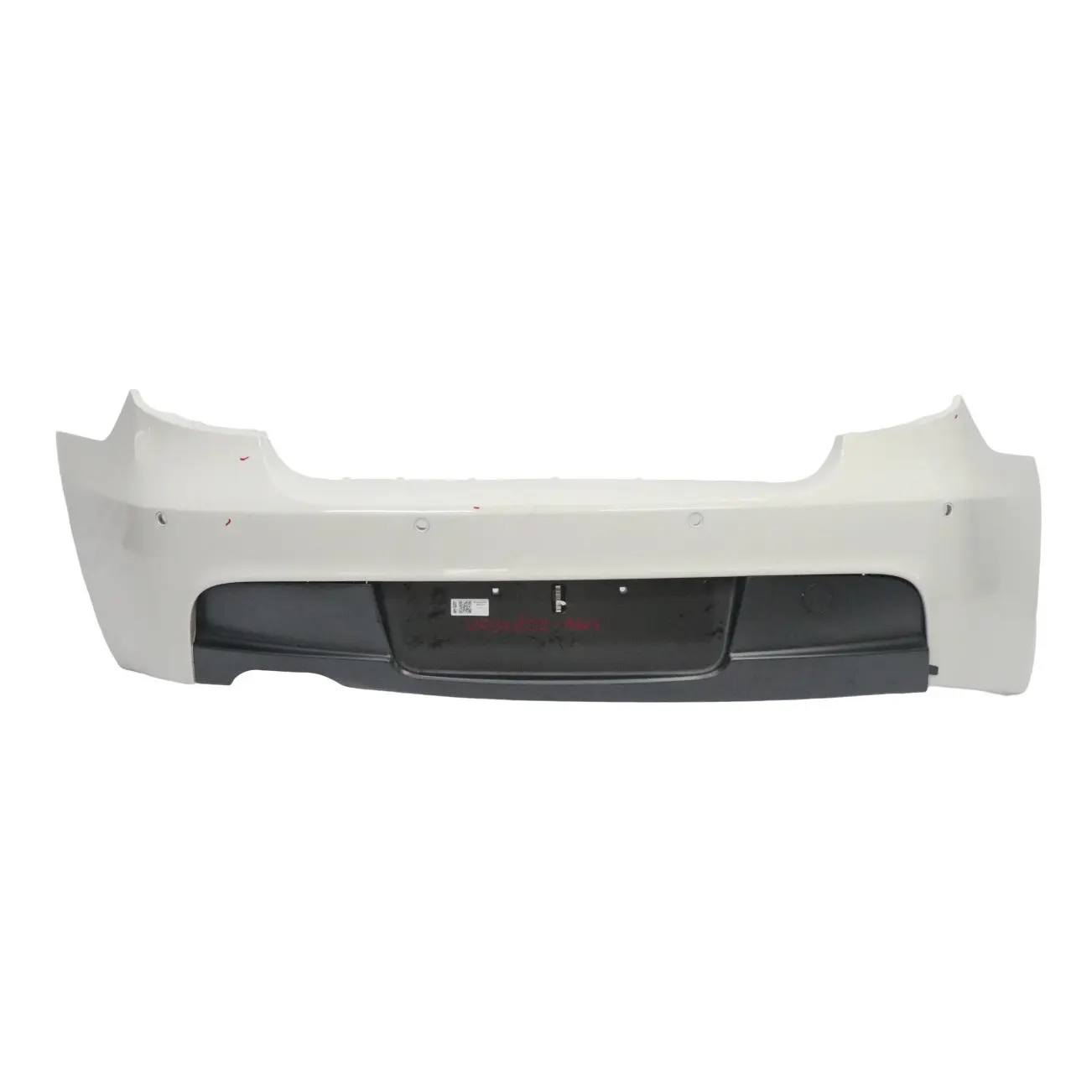 BMW E81 E87 LCI M Sport Rear Bumper Trim Panel PDC Alpinweiss White - 300