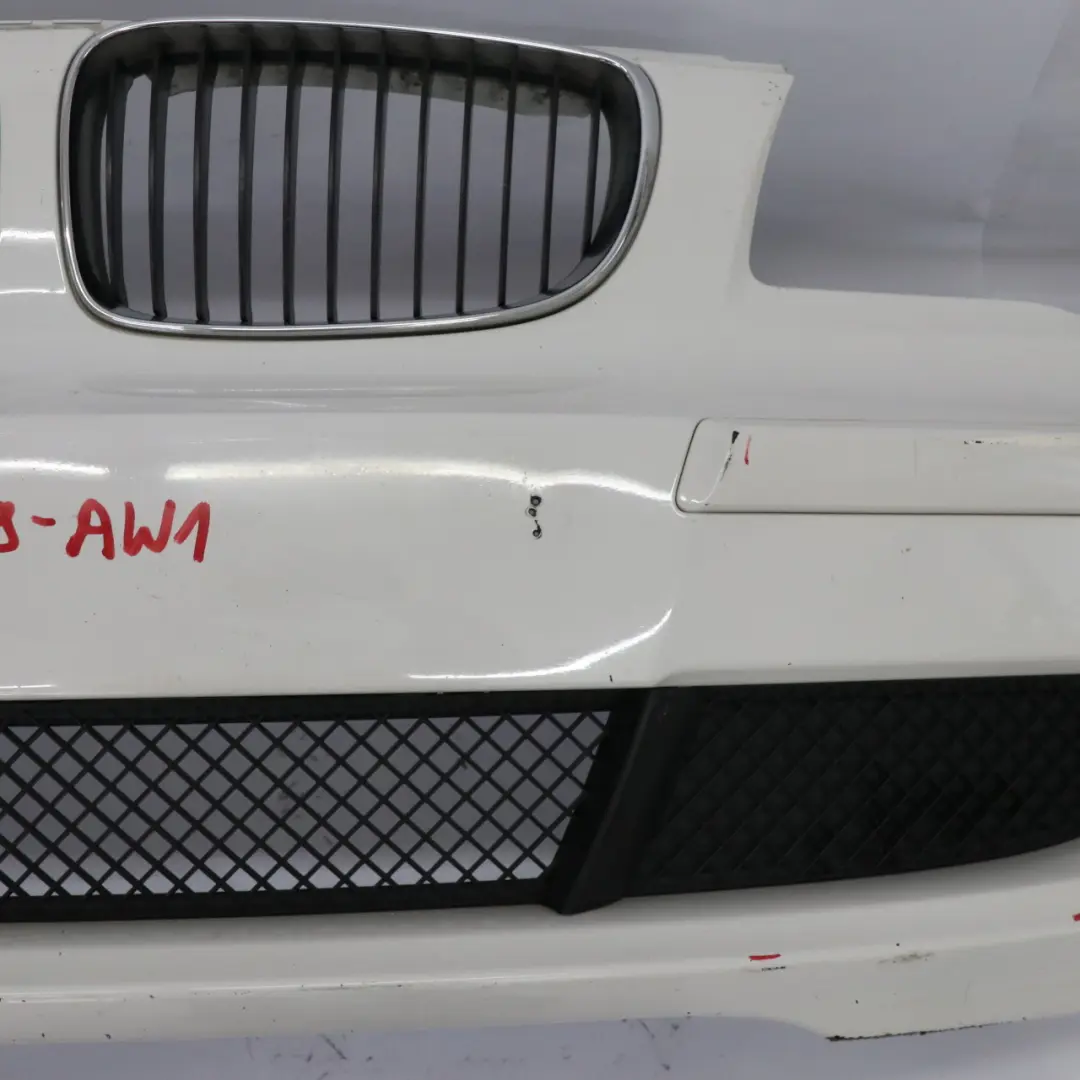 BMW E81 E87 LCI Complete Front Bumper Trim PDC Alpinweiss White 3 - 300