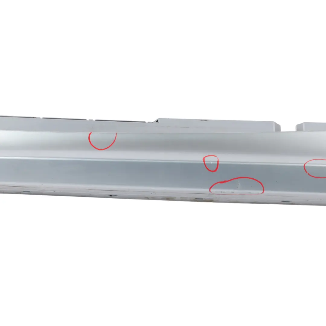 BMW E87 LCI Sill strip side skirt left N/S Bluewater Blue Water Metallic - 896