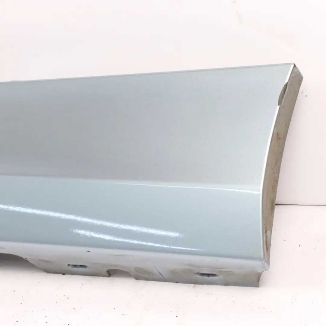 BMW E87 LCI Sill strip side skirt left N/S Bluewater Blue Water Metallic - 896