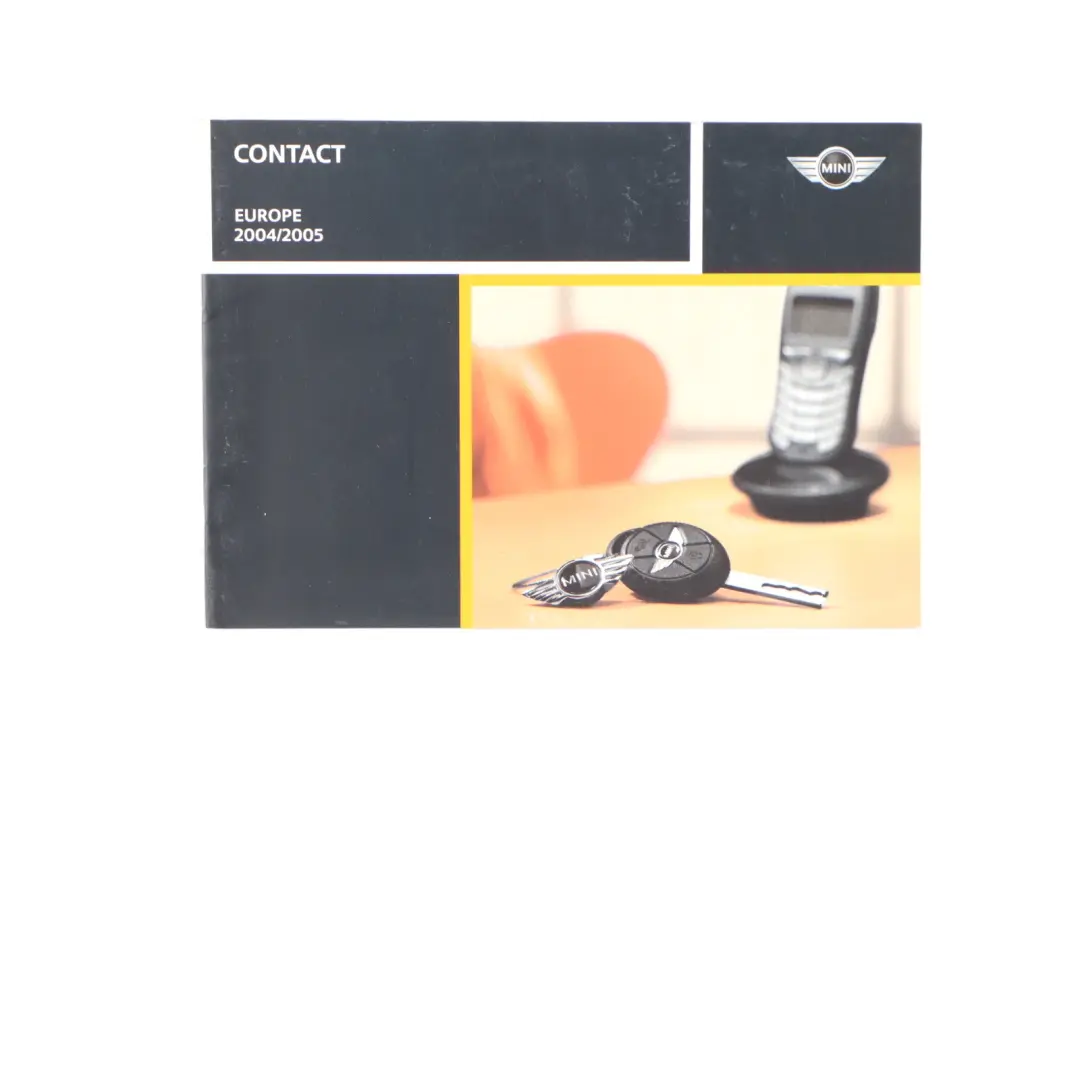 BMW Mini 1 R50 R52 R53 Service Booklet Owner's Handbook Set Pouch Case