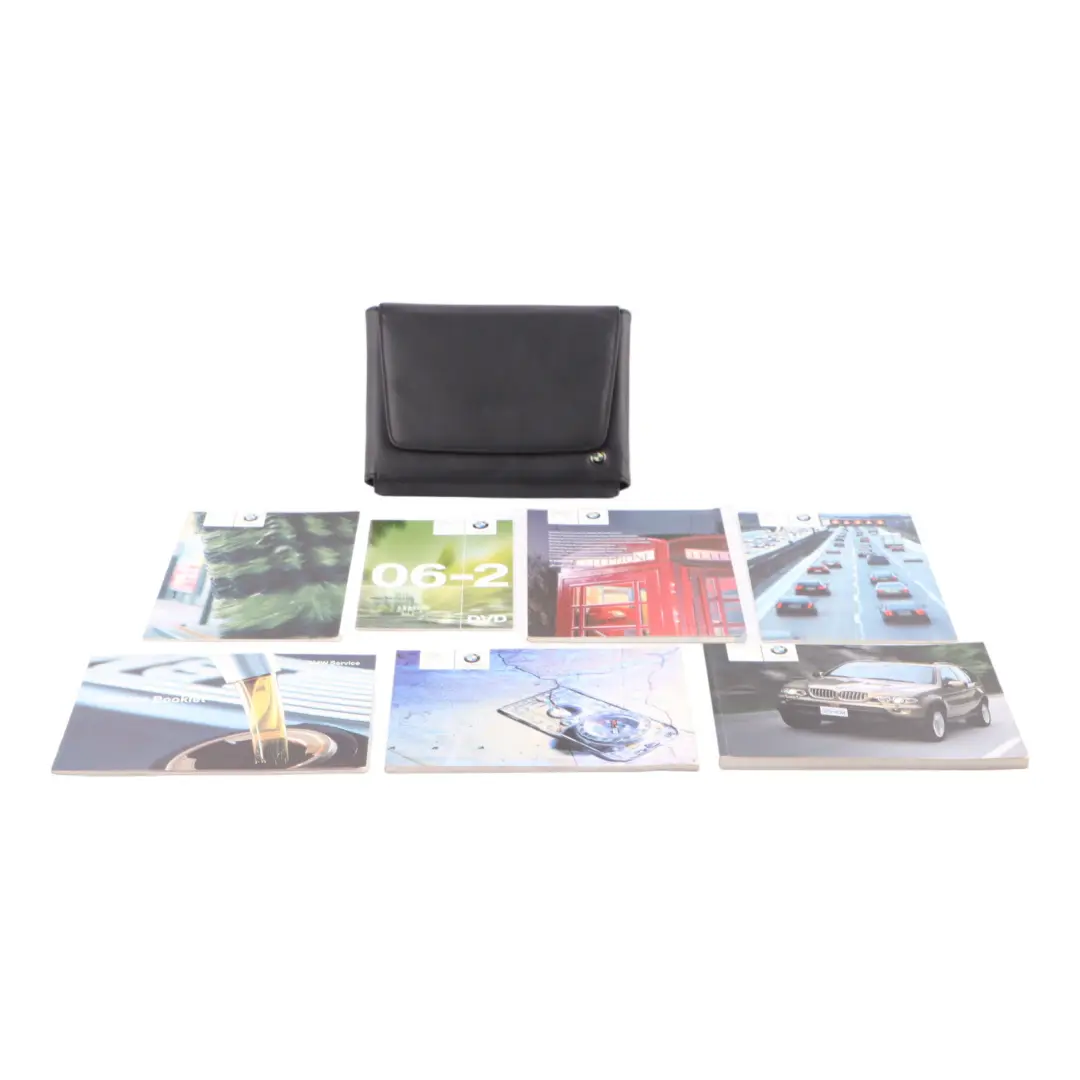 BMW X5 E53 Service Booklet Owner's Handbook Book Set Wallet Case 0159441