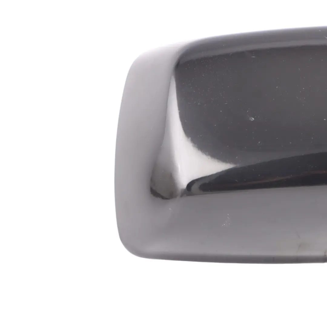 BMW X3 E83 Wing Mirror Cover Right Cap O/S Casing Schwarz 2 Black - 668 3412282