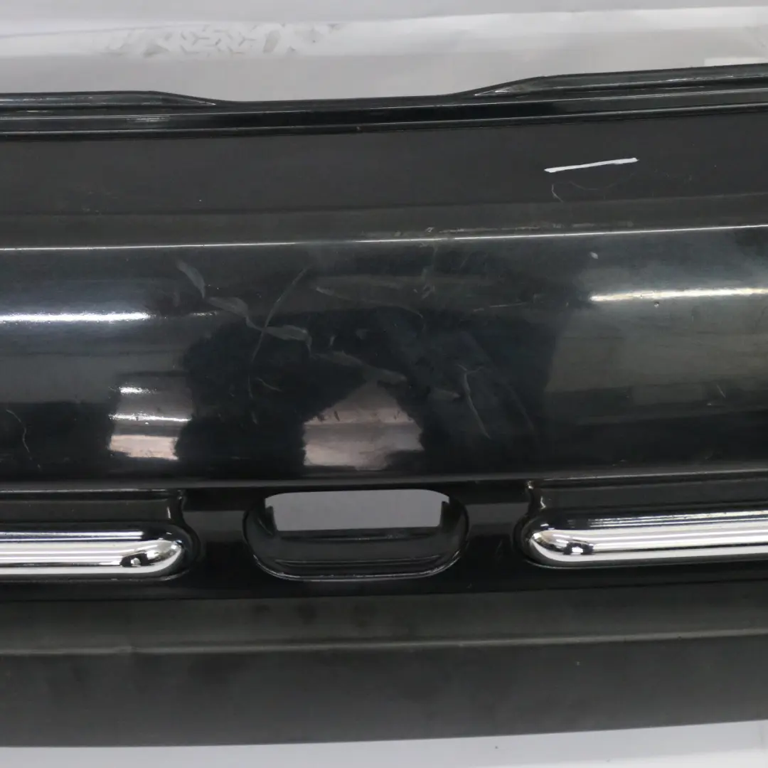 Rear Bumper Mini R50 Trim Panel Chrome Astro Black Metallic - A25