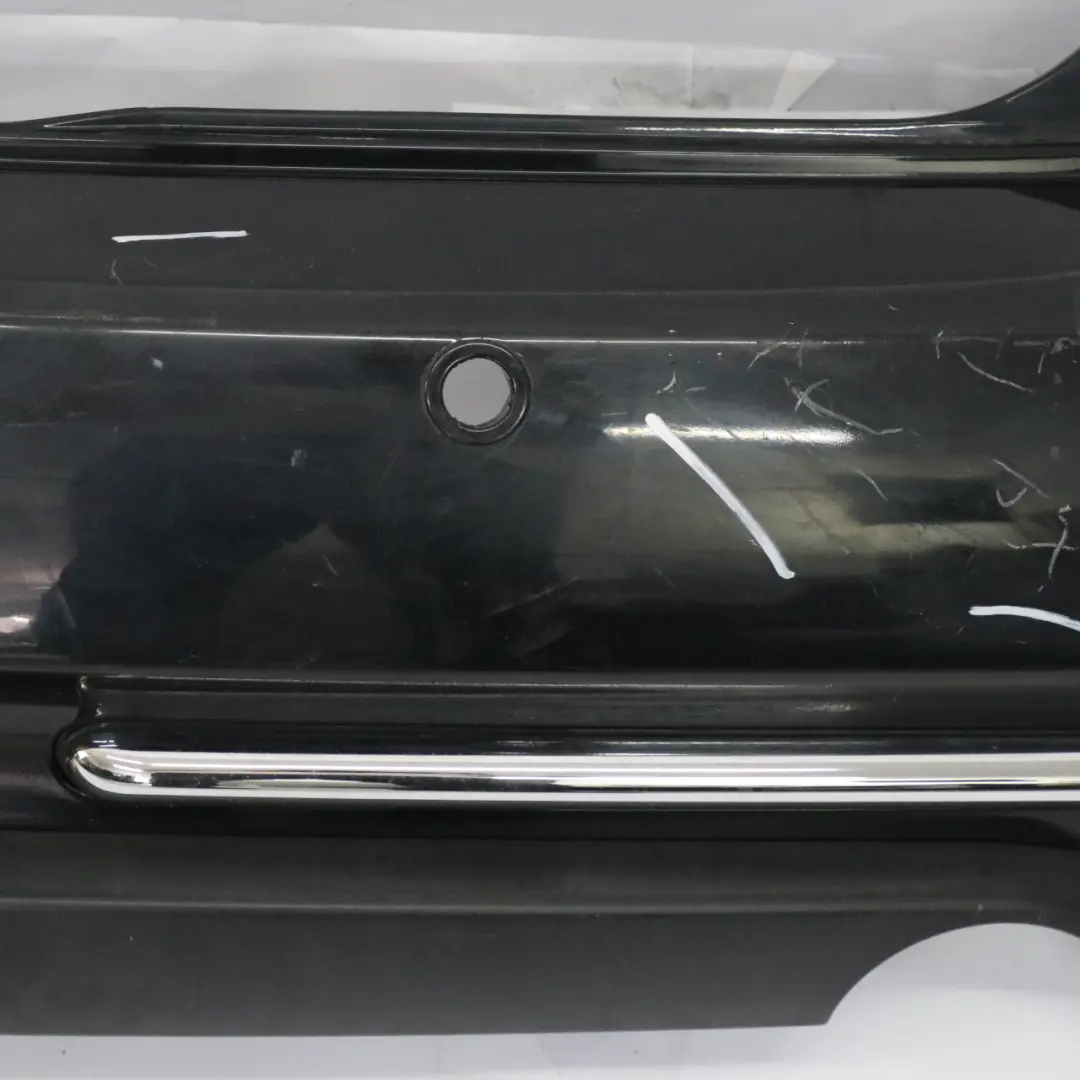 Rear Bumper Mini R50 Trim Panel Chrome Astro Black Metallic - A25