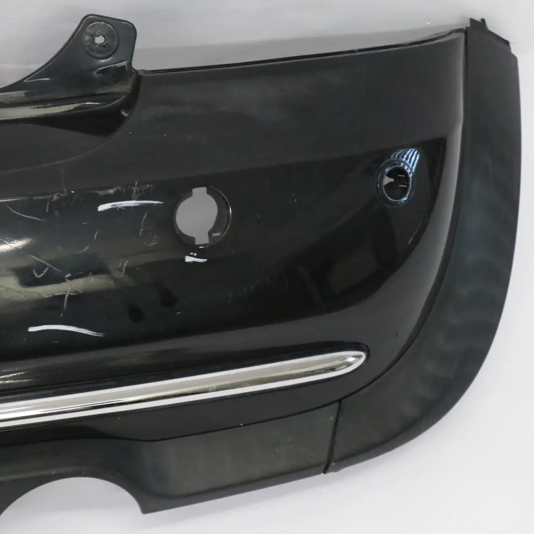 Rear Bumper Mini R50 Trim Panel Chrome Astro Black Metallic - A25