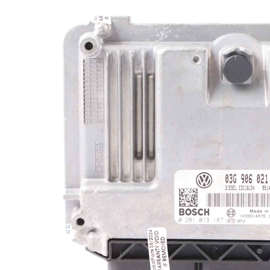 Skoda Octavia II 2.0TDI BKD 140HP Engine Control Unit ECU 03G906021LD Automatic 