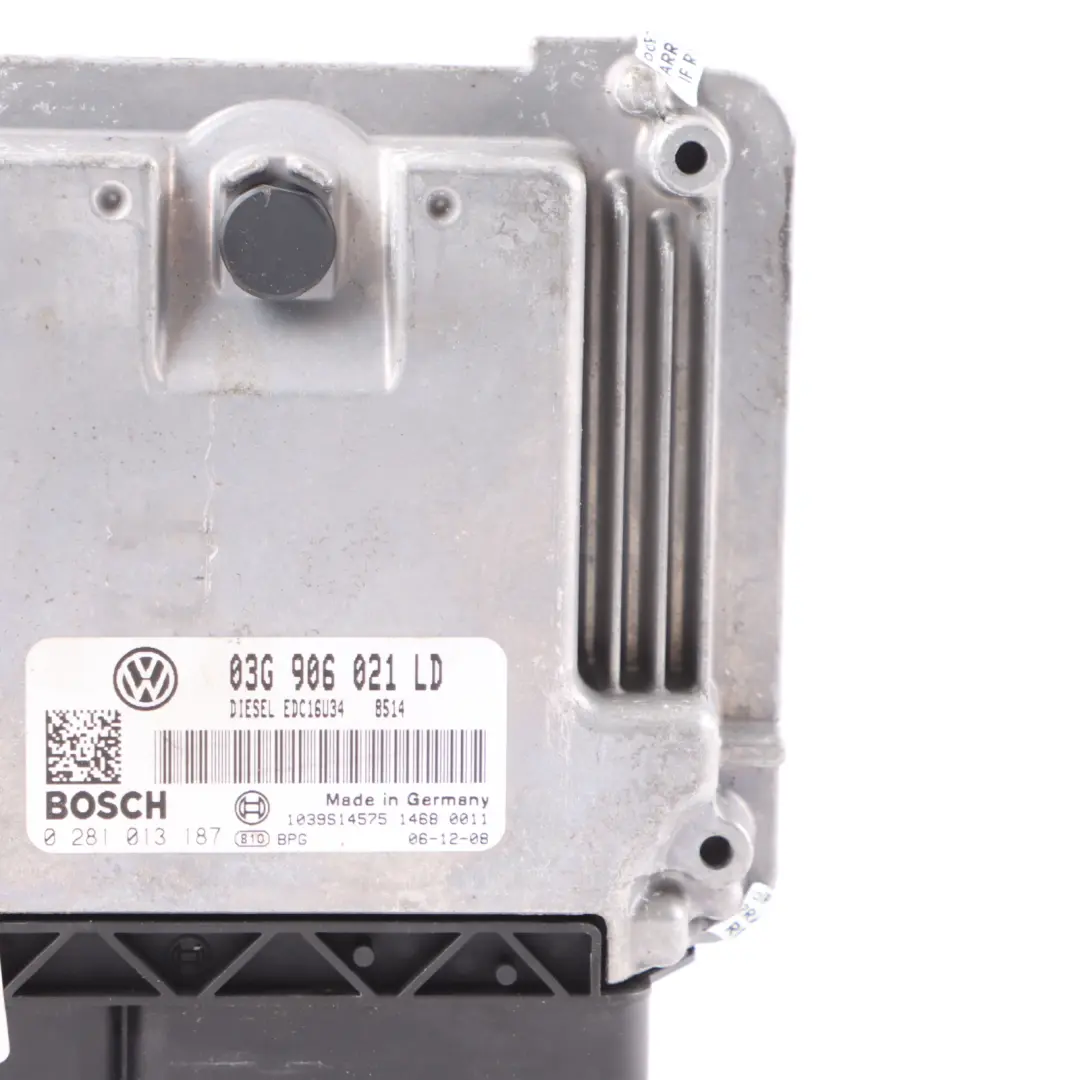 Skoda Octavia II 2.0TDI BKD 140HP Engine Control Unit ECU 03G906021LD Automatic 