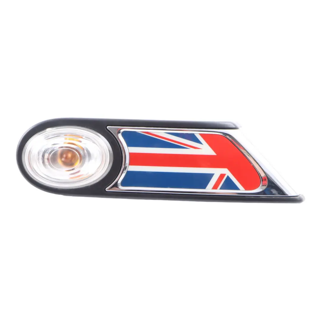 Side Indicator Mini R55 R56 Direction Turn Trim Cover Right O/S UK Flag 0414456