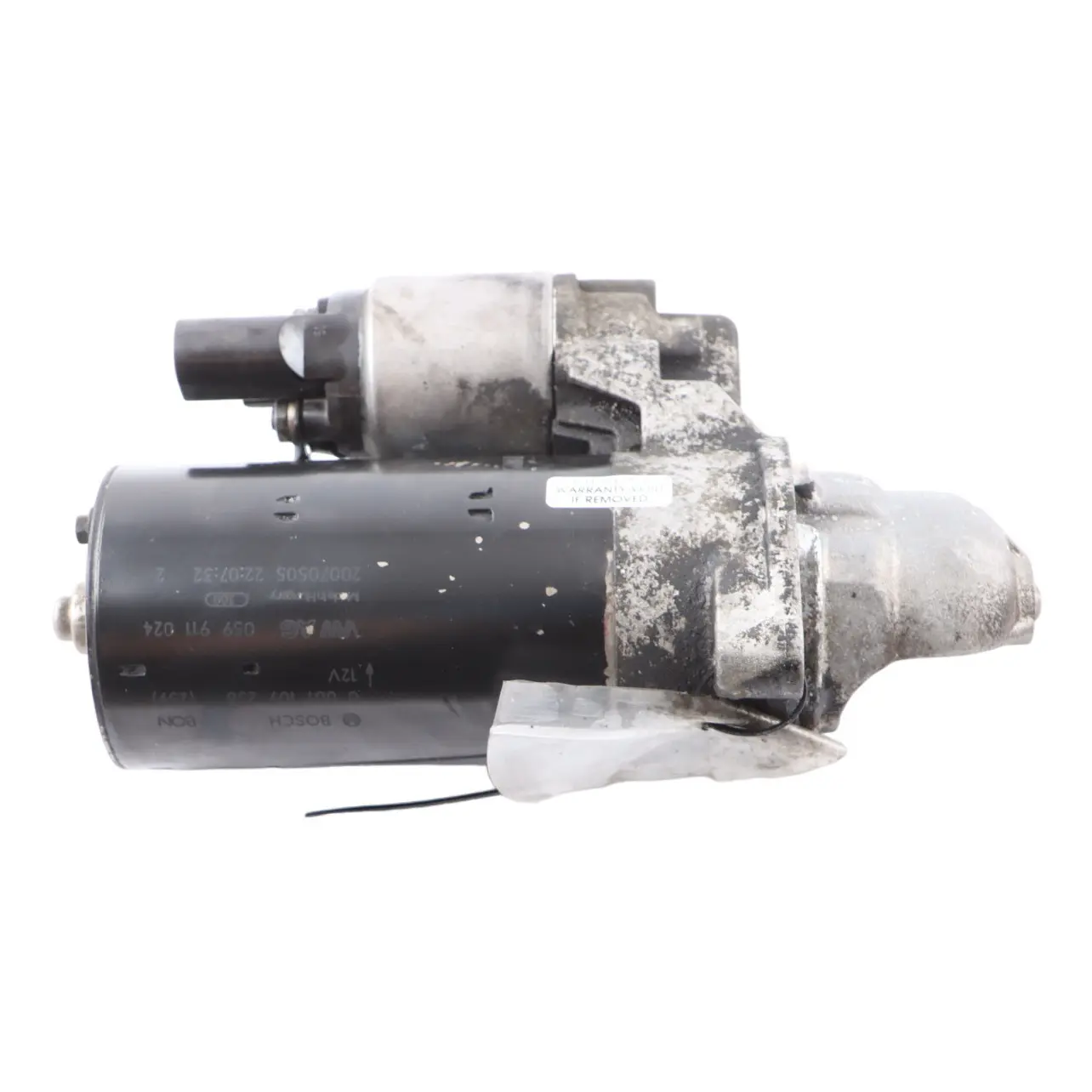 Audi A6 C6 ASB 3.0 TDI V6 Starter Motor 059911024G