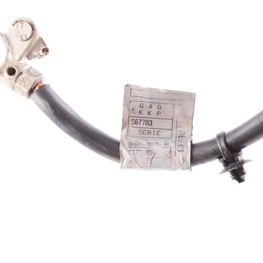 Mercedes W212 Negative Cable Battery Terminal Wiring 13720856