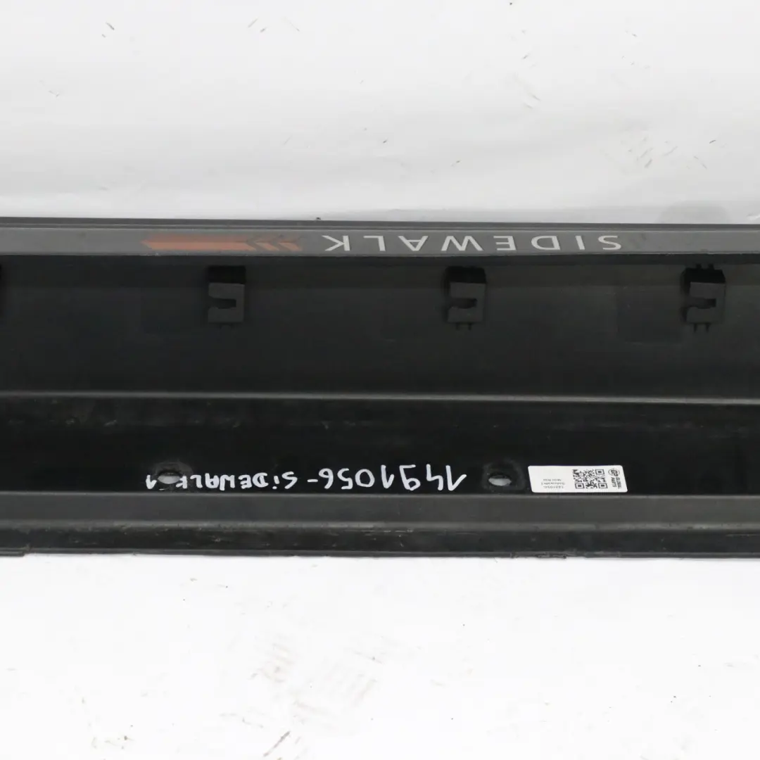 Mini R50 R52 R53 Side Skirt Right O/S Door Sill Side Trim Black Sidewalk