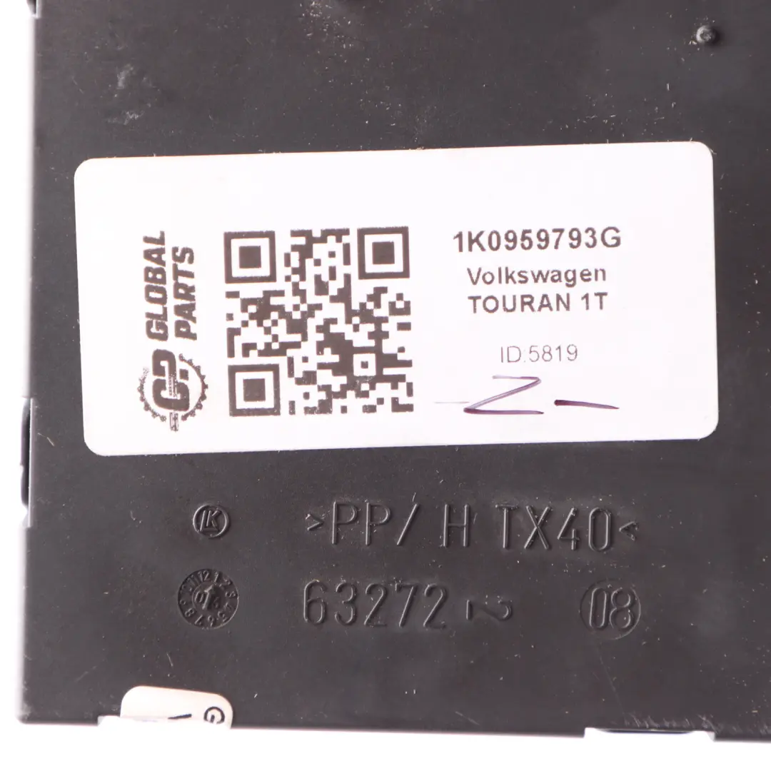 Volkswagen Touran 1T Window Lifter Module Regulator Unit 1K0959793G