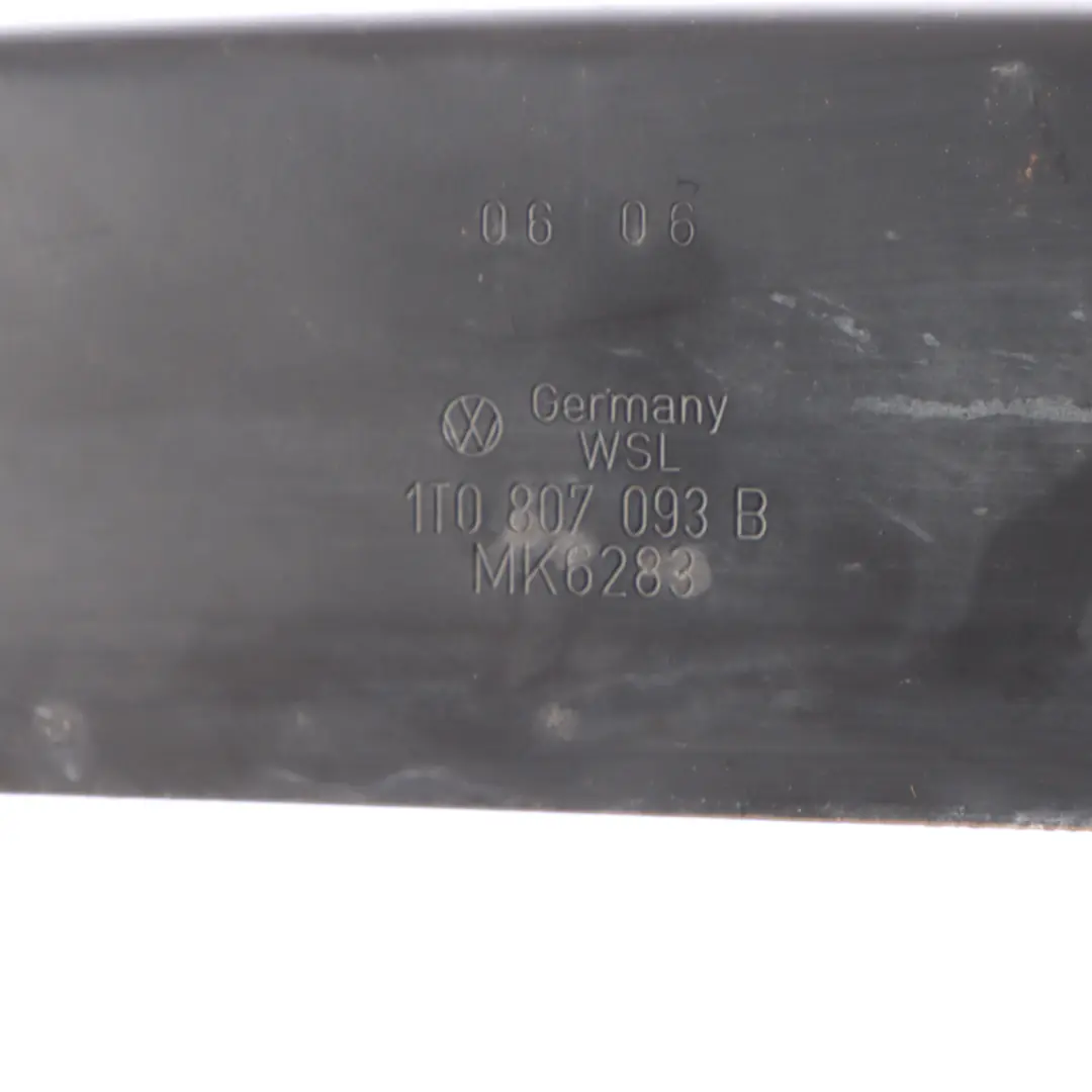 Volkswagen VW Touran Front Bumper Carrier Support Reinforcement Bar 1T0807093B