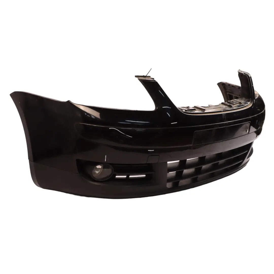 Front Bumper Volkswagen VW Touran 1T Front Trim Panel Cover Deep Black - C9X