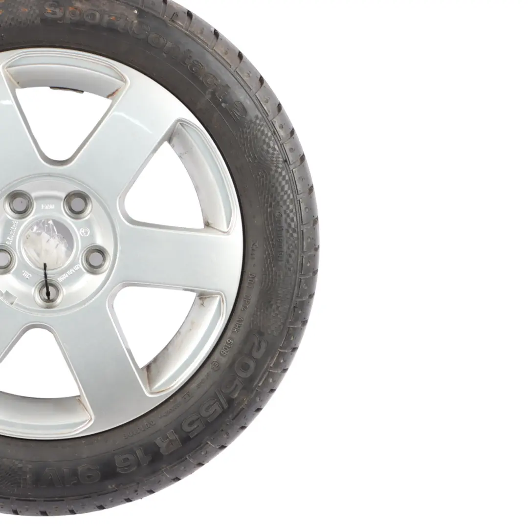 Skoda Octavia II VEGA Alloy Wheel 6,5J R16 ET 50 1Z0601025B