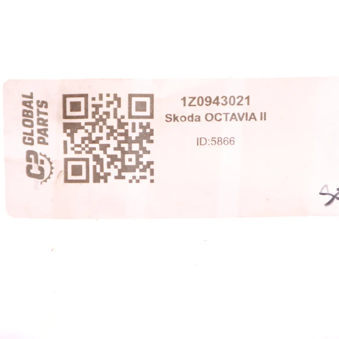 Skoda Octavia II Rear Number Licence Plate Light Lamp Set 1Z0943021
