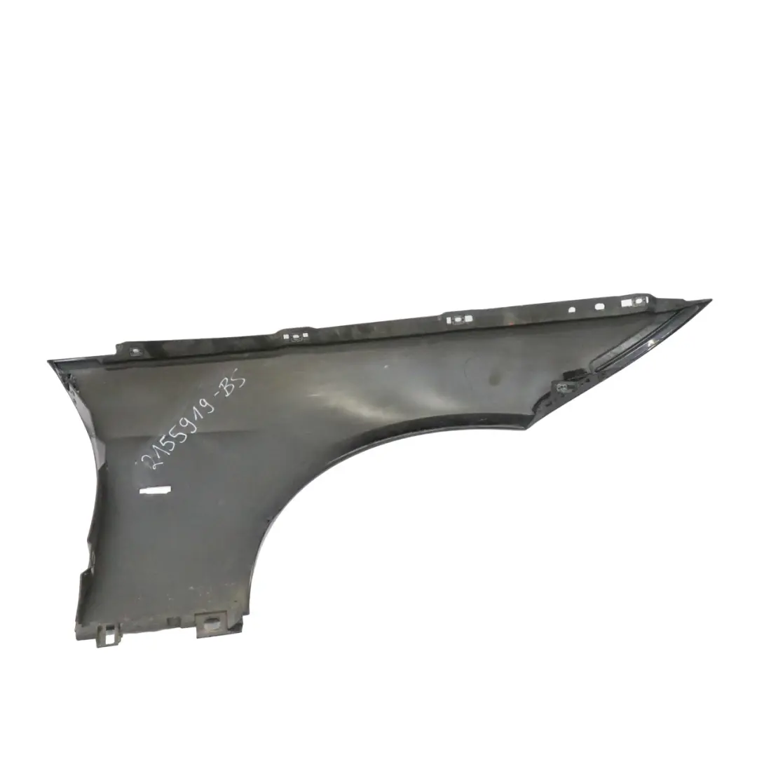 BMW E92 Panel Lateral Guardabarros Delantero Izquierdo Negro Zafiro Metalico 475