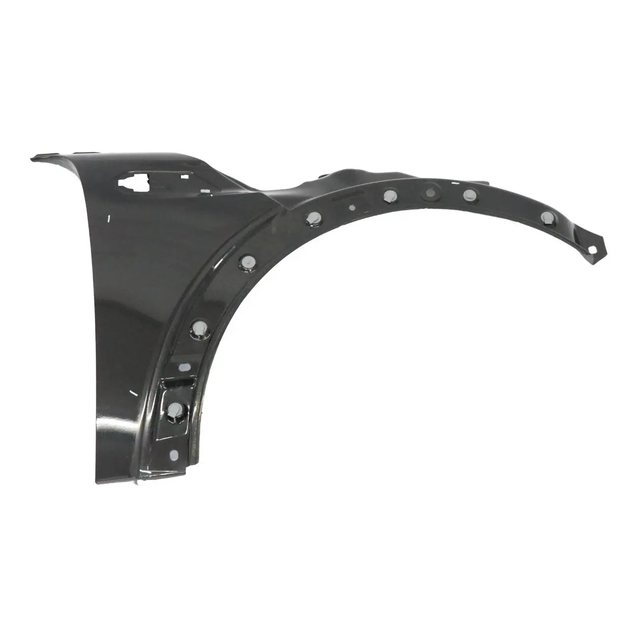 Mini R56 Side Wing Panel Front Right O/S Cover R55 R57 Midnight Black - A94