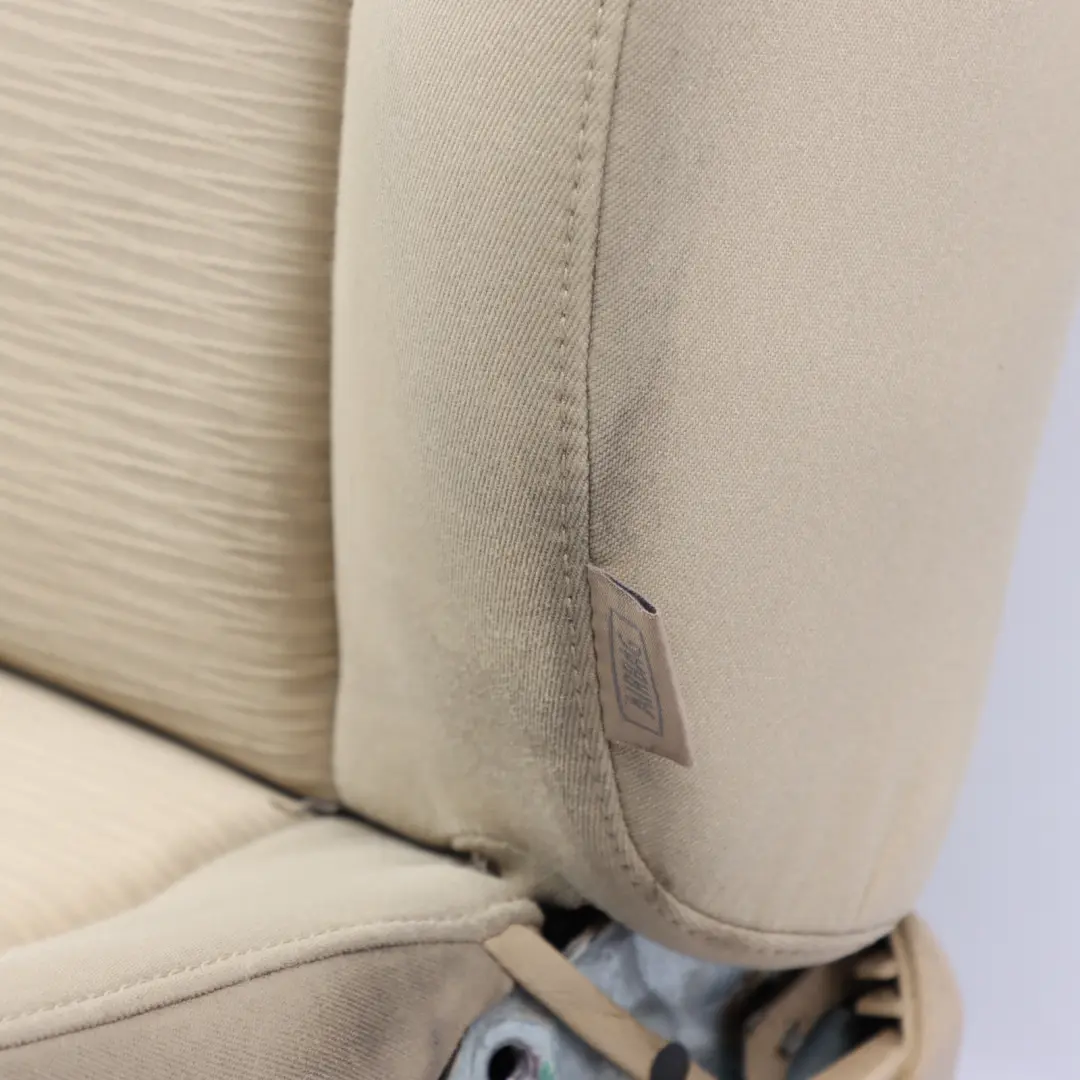 BMW X1 E84 Front Seat Left N/S Interior Cloth Fabric Elektra Savanna Beige