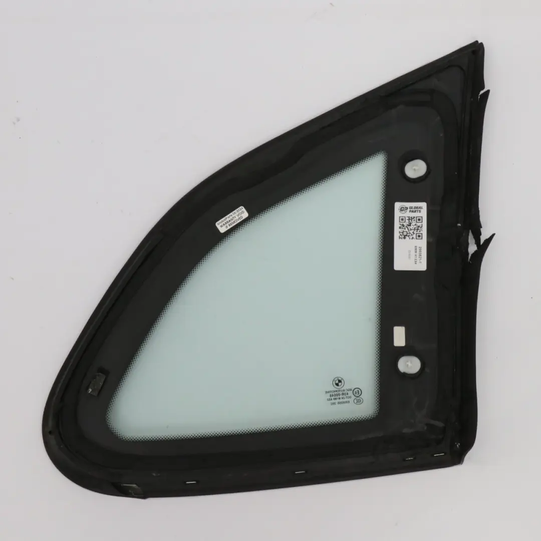 BMW X1 E84 Rear Left Door N/S Side Window Glass Green AS2 2993821