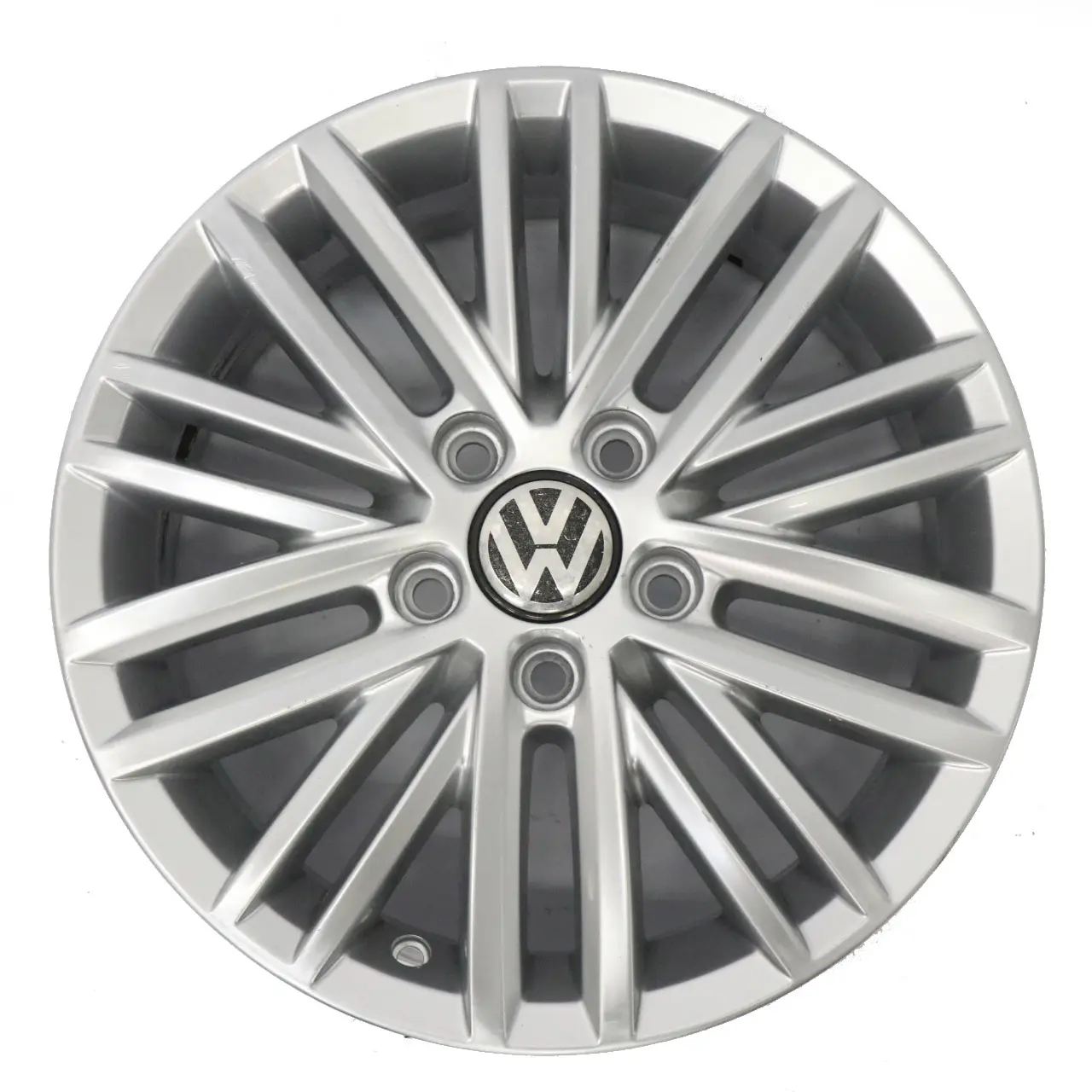 VW Volkswagen Caddy Argent Jante Alliage 16" 6J ET:50 2K5601025J