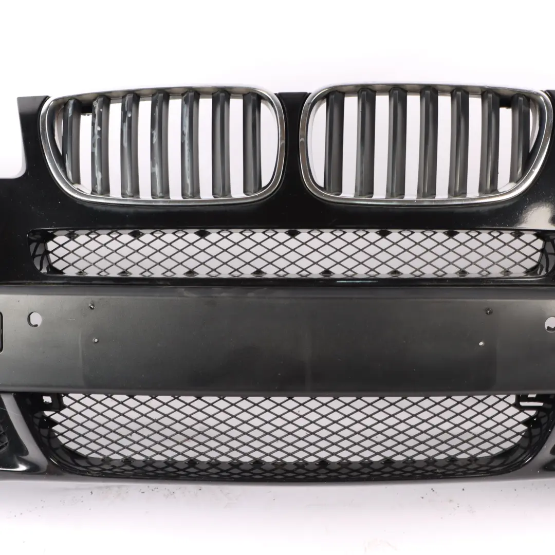 Front Bumper Panel BMW X3 E83 LCI Complete PDC Schwarz 2 Black - 668