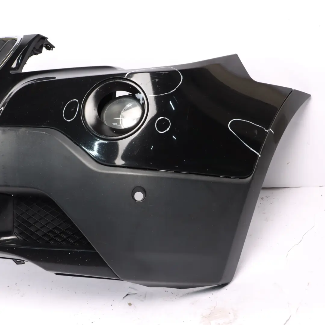 Front Bumper Panel BMW X3 E83 LCI Complete PDC Schwarz 2 Black - 668