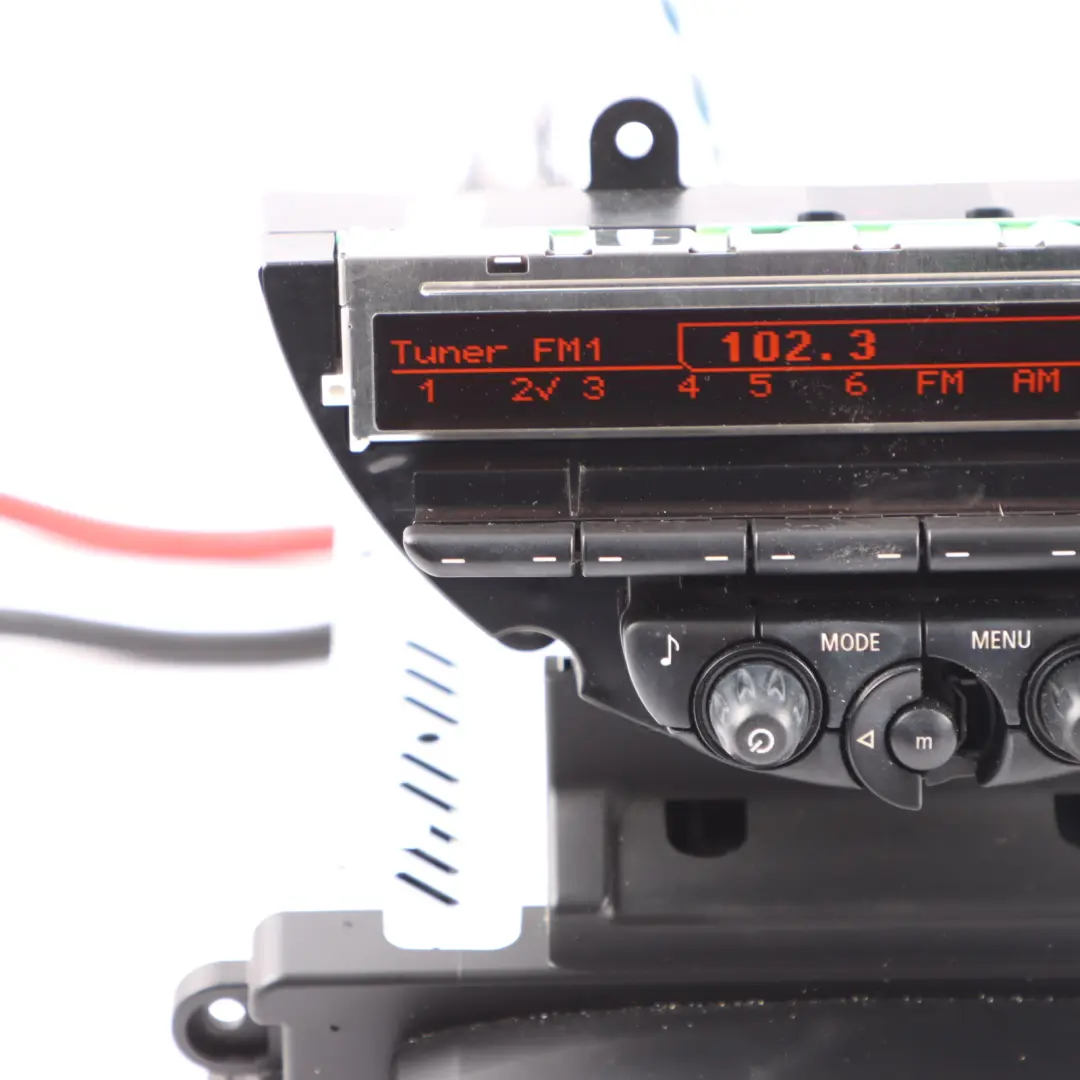 Mini Cooper One R55 R56 R57 LCI R60 Radio Boost CD Player Unit Head 3456995