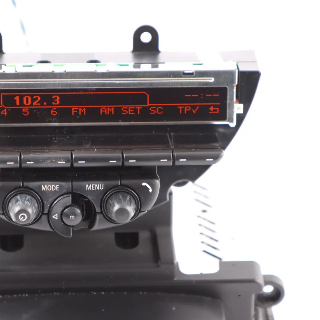 Mini Cooper One R55 R56 R57 LCI R60 Radio Boost CD Player Unit Head 3456995